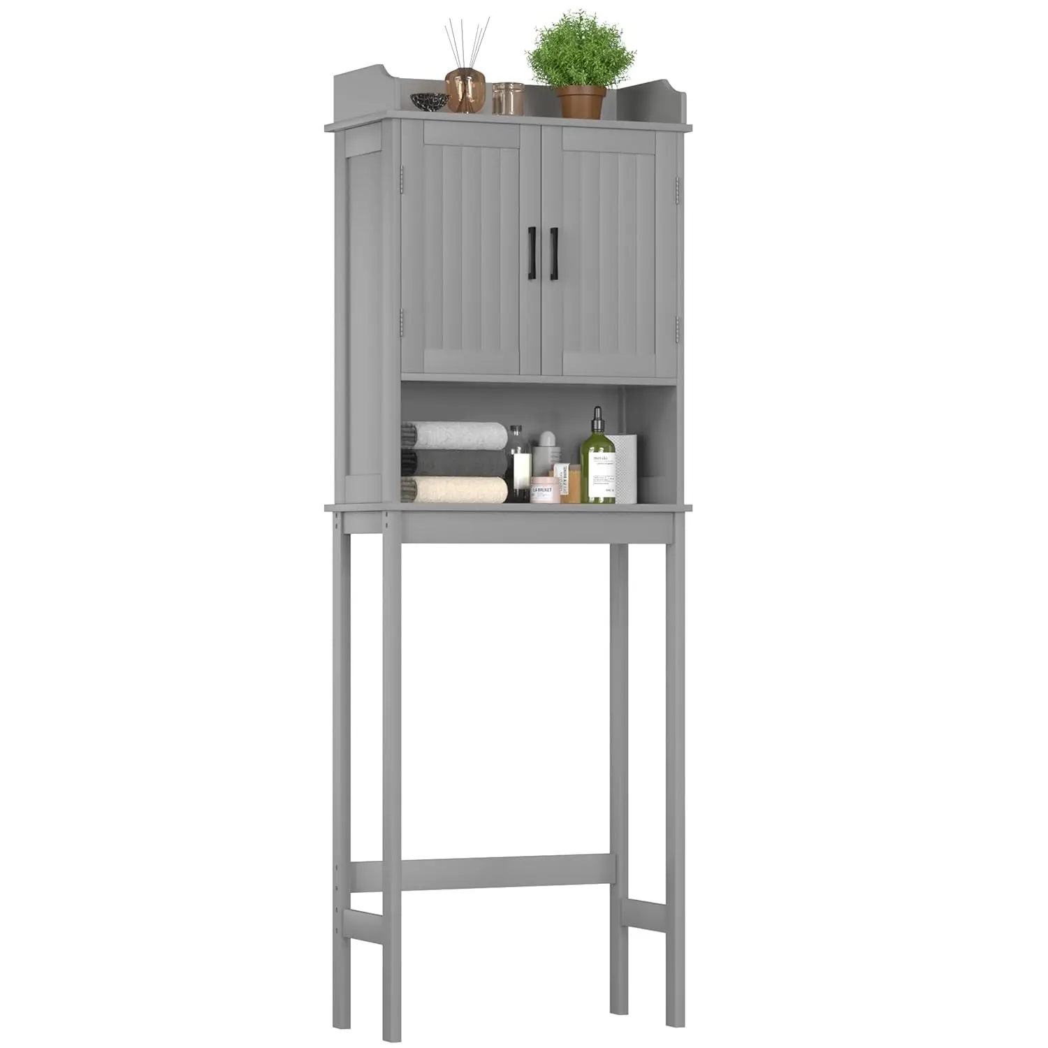 

Шкаф над унитазом, тумба для хранения над унитазом с регулируемыми полками, защита от опрокидывания, над унитазом, на заказ