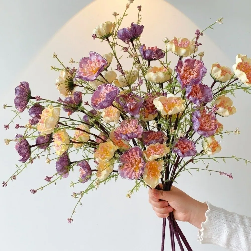 

Realistic Artificial Butterfly Flower Fade-Resistant Floral Art Simulated Rhododendron Handmade Fake Flower Living Room