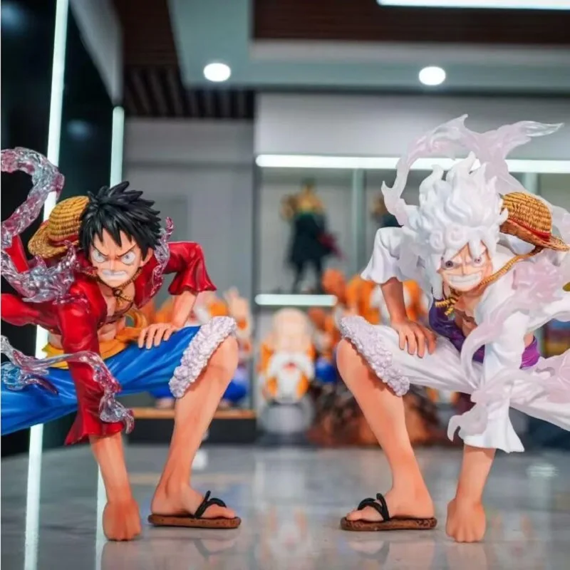 16 سنتيمتر قطعة واحدة لوفي نوعين الأحمر أو الأبيض أنيمي الشكل أرقام نماذج بولي كلوريد الفينيل تمثال نماذج الأولاد تحصيل حلية ألعاب الدمى