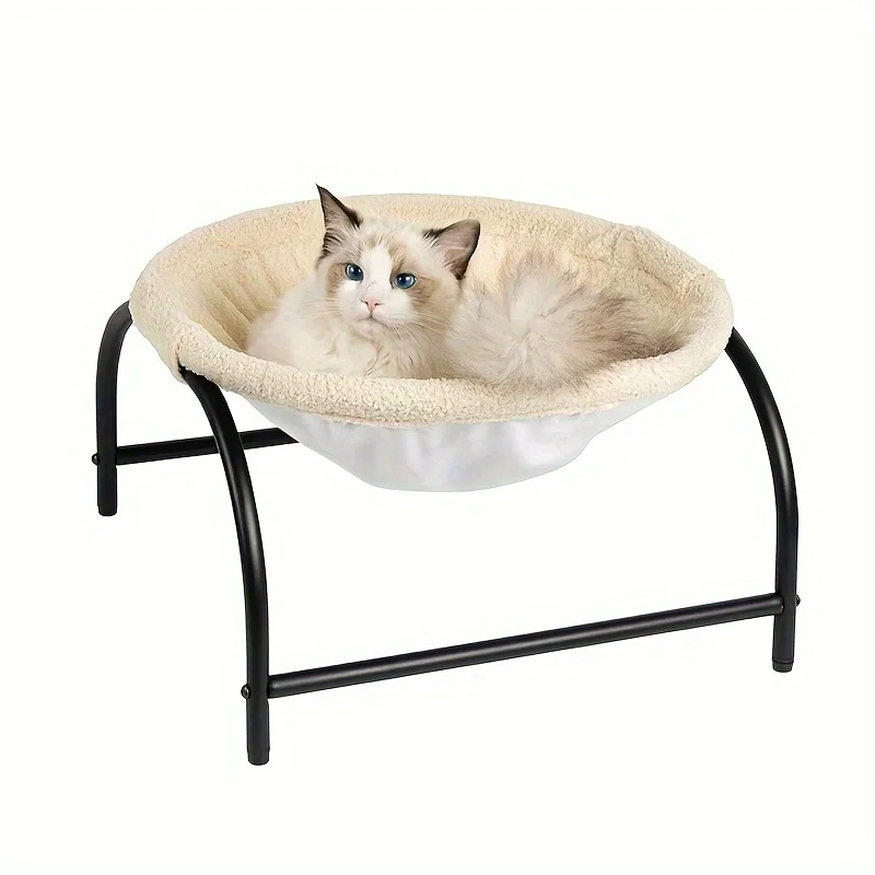 애완동물 고양이 침대 깊은 수면 둥지, 높은 습기 방지 통기성, 탈착식 세척 가능한 애완 동물 해먹, 겨울용 부드럽고 따뜻함