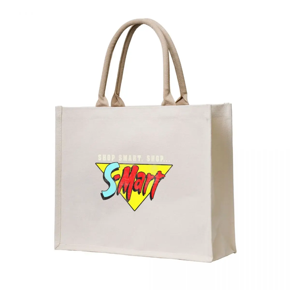 

Vintage Distressed S-Mart Tote Bag Women bags Canvas stote bag cute pouch bag canvas tote