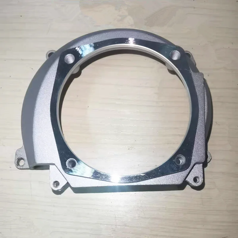 TJ53E engine cover for Kawasakis TJ53 TJ53E engine trimmer brush cutter fan flywheel shround metal housing replacement