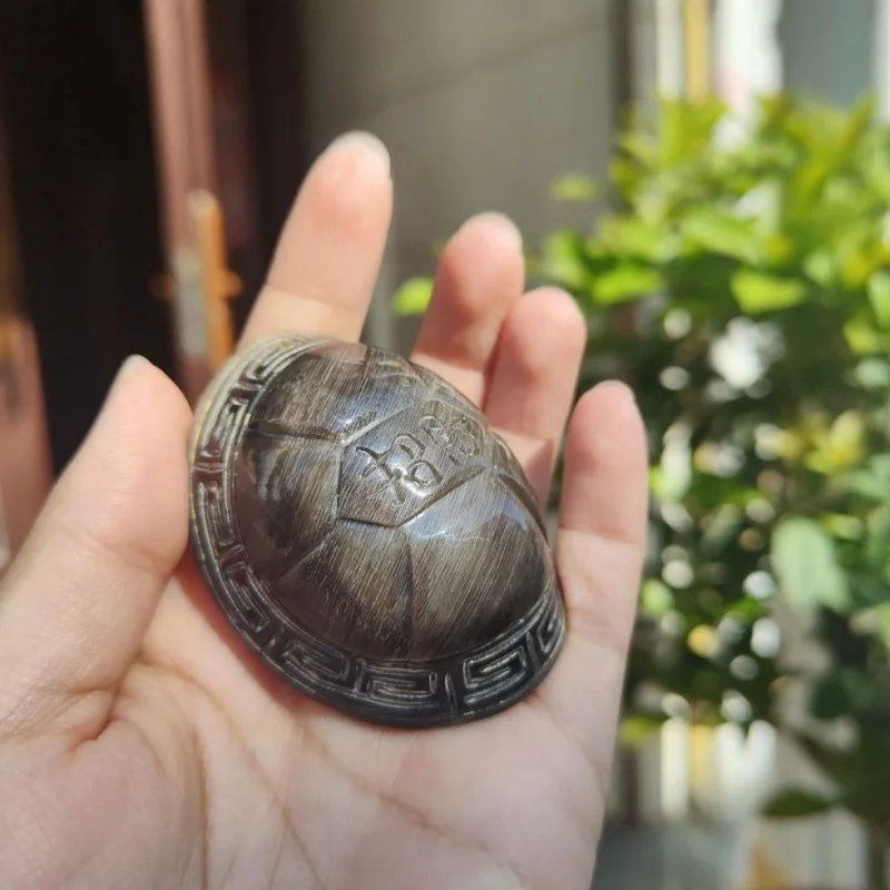 Pendant Donkey Hoof Wealth-Attracting Handheld Piece Cultural Plaything Ornament