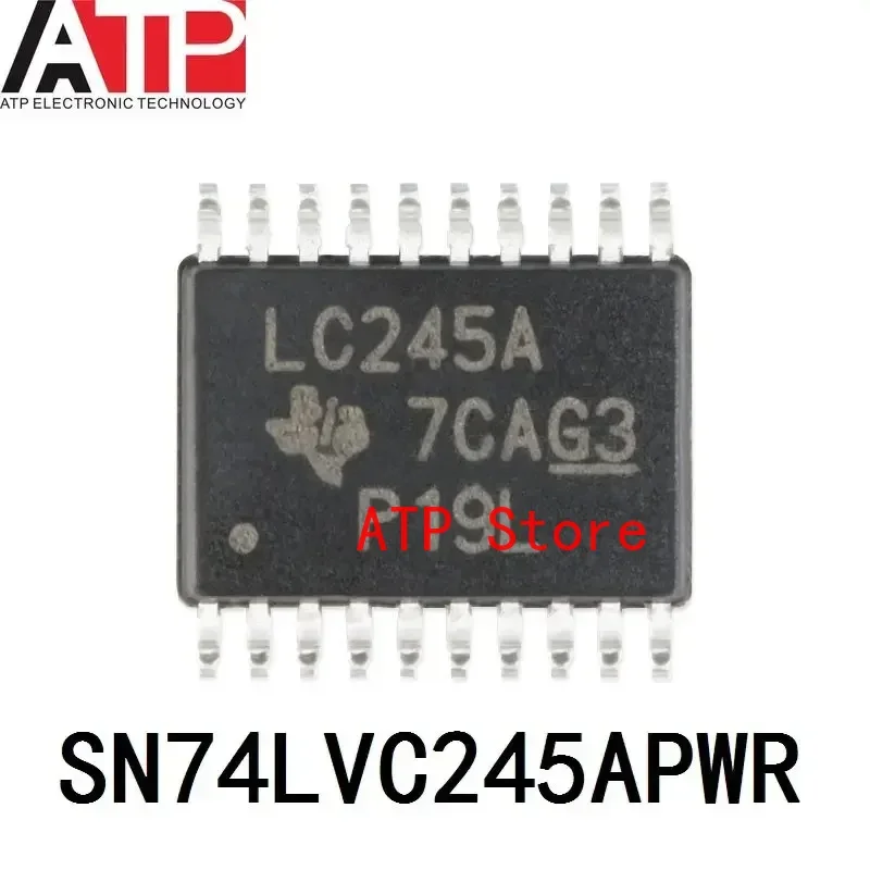 100PCS/LOT 100% New Original SN74LVC245APWR LC245A TSSOP-20 74LVC245A Chip IC TXRX NON-INVERT 3.6V 20TSSOP