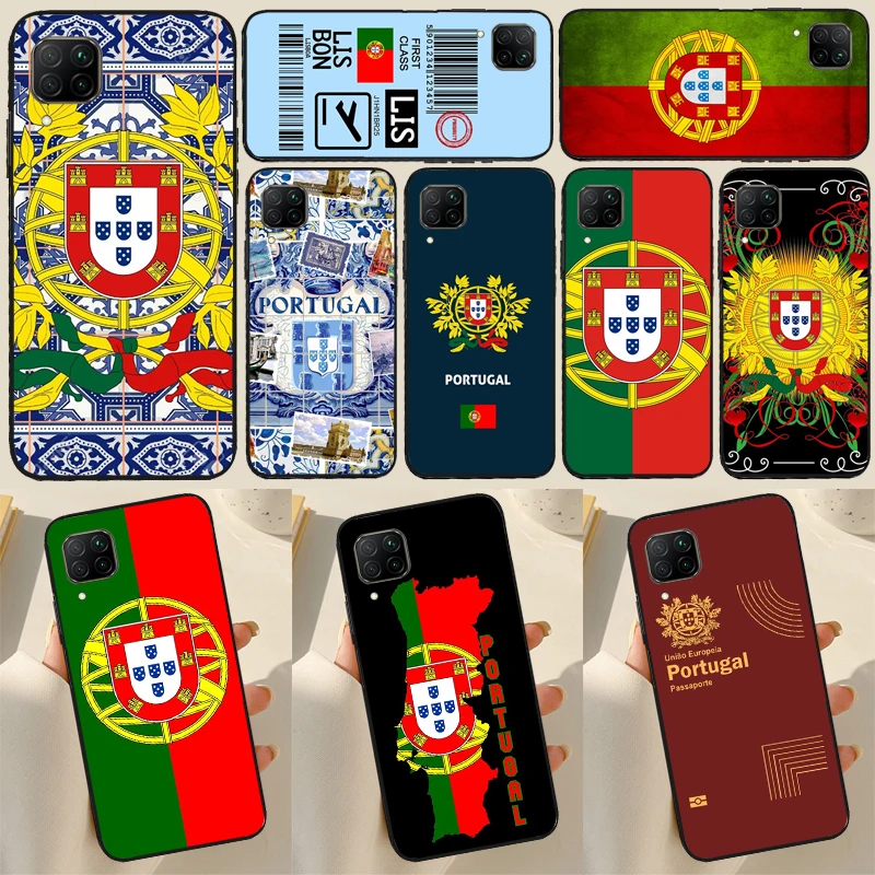 Casing cetak paspor Portugal untuk Huawei Honor X8 X7a X8a X9a 50 70 90 Magic5 Lite P20 P40 P60 P30 Pro Nova 9 sampul