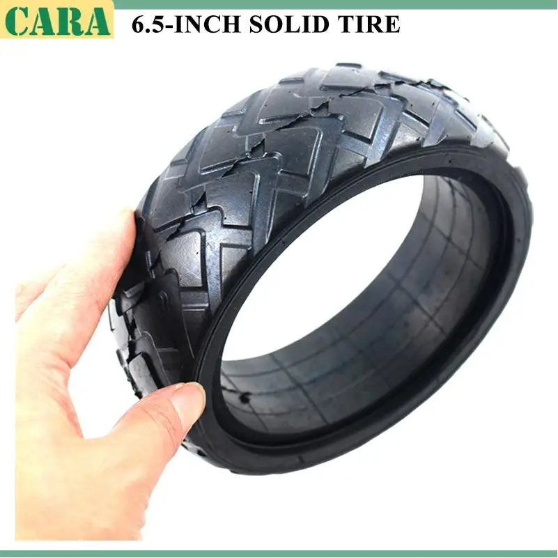 6.5-inch off-road solid tires are thickened and wear-resistant, suitable for electric scooter accessories