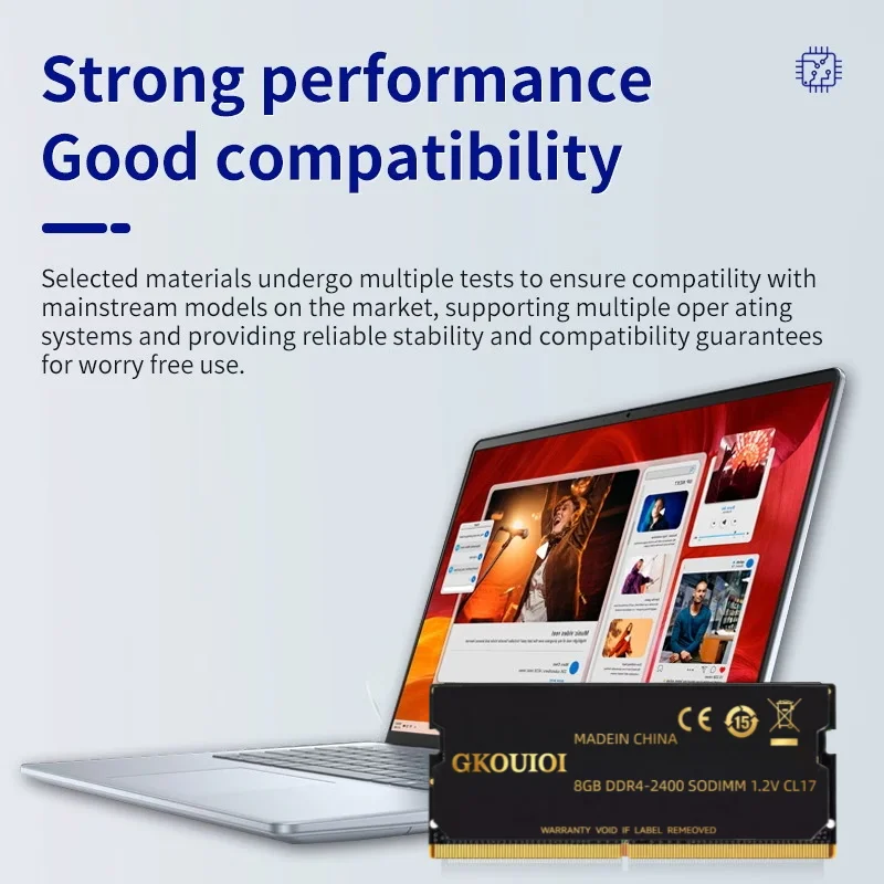 DDR4 Notebook RAM 16GB 32GB 4GB 8GB 3200MHz 2133MHz 2400MHz 2666MHz Laptop Memory SODIMM PC4-25600 21300 19200 17000