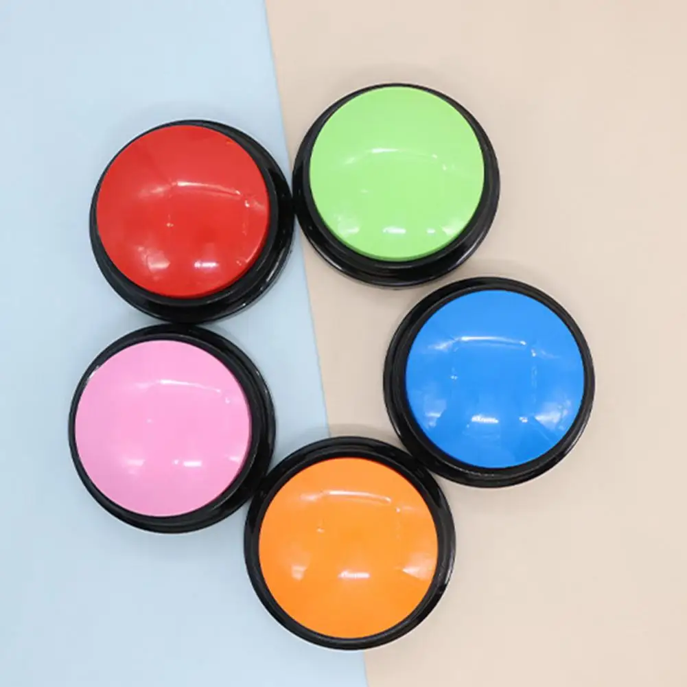 Voice Recording Button Interactive Dog Communication Button Pet Speak Training Buzzer with 30 Second Record for Dogs Cats - Image 4