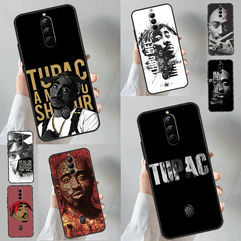 Tupac 2pac Shakur Case For ZTE Nubia Red Magic 5G 5S 6 7 Pro 6R 6S 7S Pro Red Magic 8 Pro Phone Back Cover