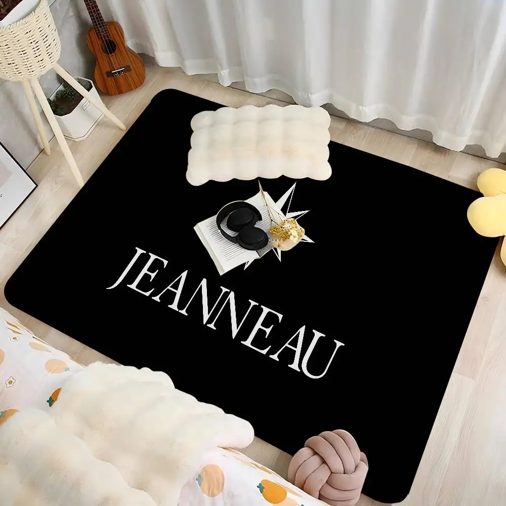 JEANNEAU Logo Room Mats Nordic Style Home Doormat Bathroom-Toilet Mats Bedroom Hotel Decor Mat