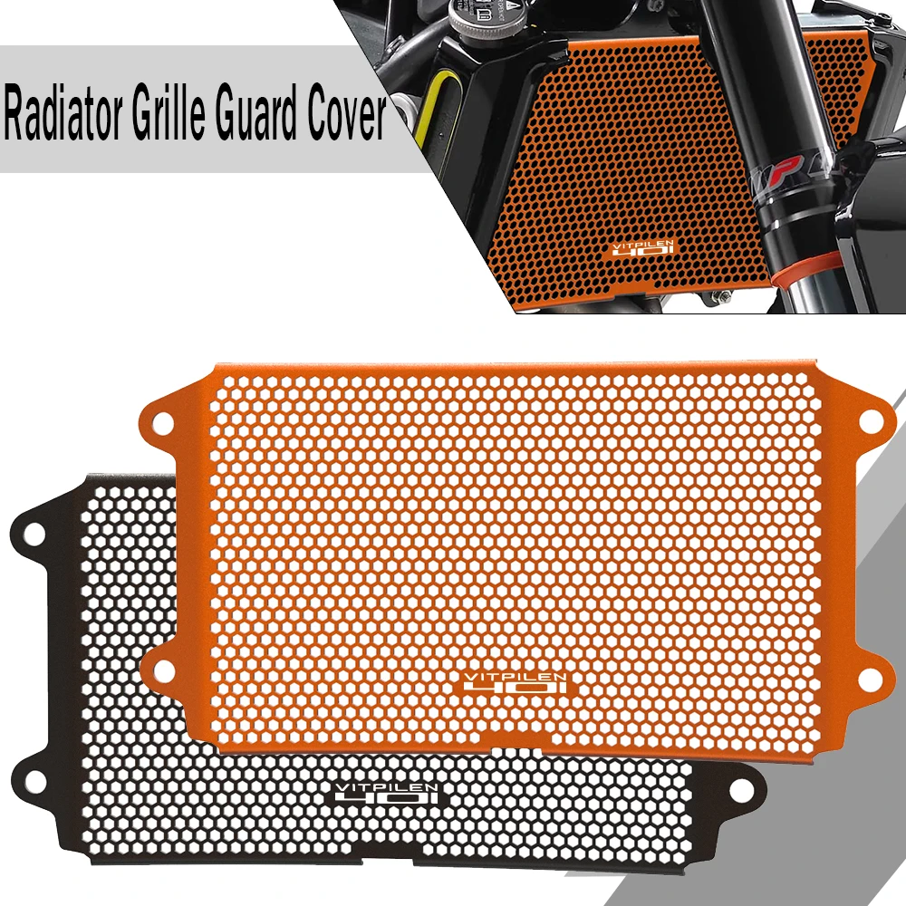 

New For 390 Duke 390Duke Motorcycle Radiator Grille Guard Protector For Husqvarna 401 Svartpilen 401 Vitpilen 401 2024 2025