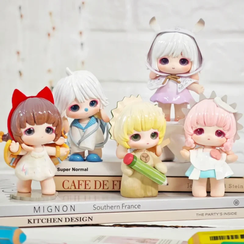 

Genuine Rabeea Stationery Dream Collection Blind Box 2 Generation Tide Action Figure Toy Doll Adornment Kawaii Surprise Gift