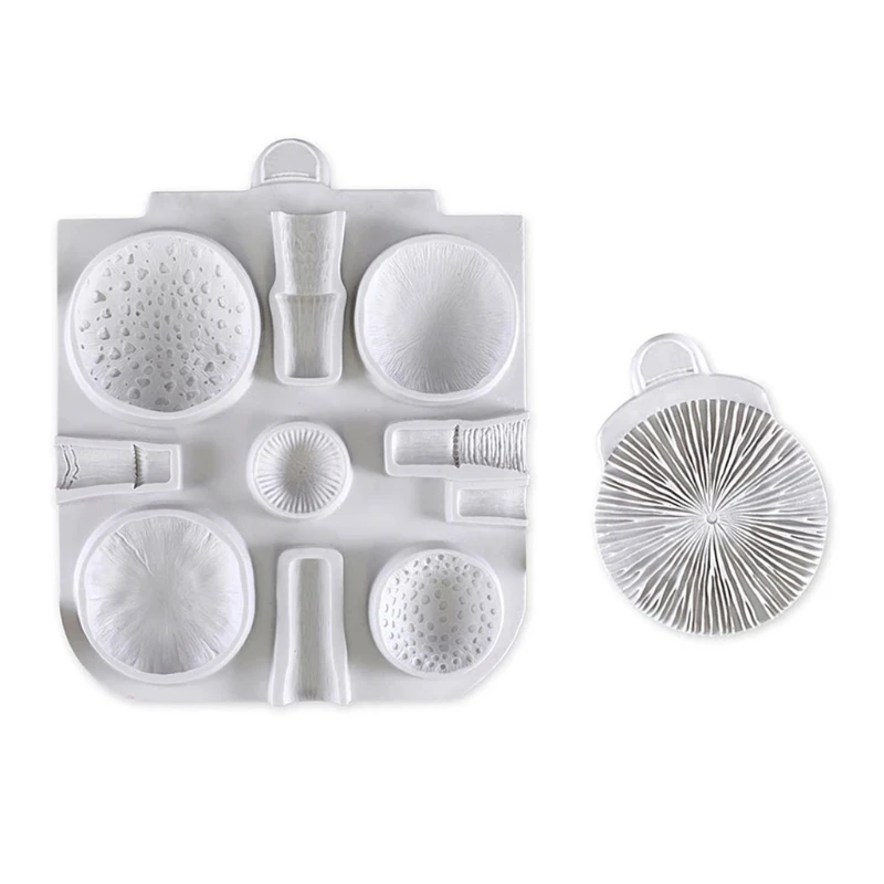 Mushroom Cake Decoration Epoxy Resin Mold Fondant Chocolate Baking Ornaments Silicone Mould DIY Crafts Casting Tool Dropshipping