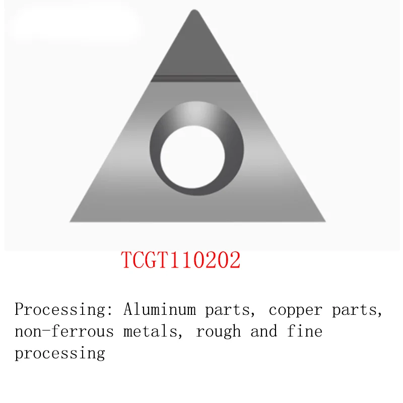 5 шт. PCD алмазные вставки с ЧПУ APKT 1604 DCGT 11T304 медный алюминиевый глянцевый резак для вставок