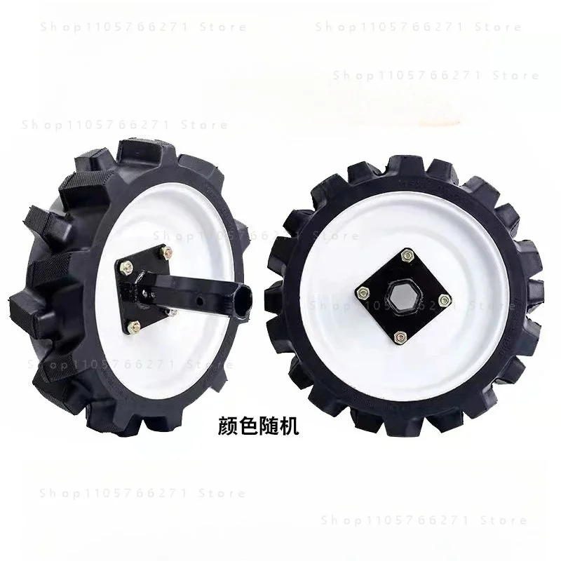 Solid Tire 400-8 Size Solid Tire Wheel for Agricultural Cultivation Machine