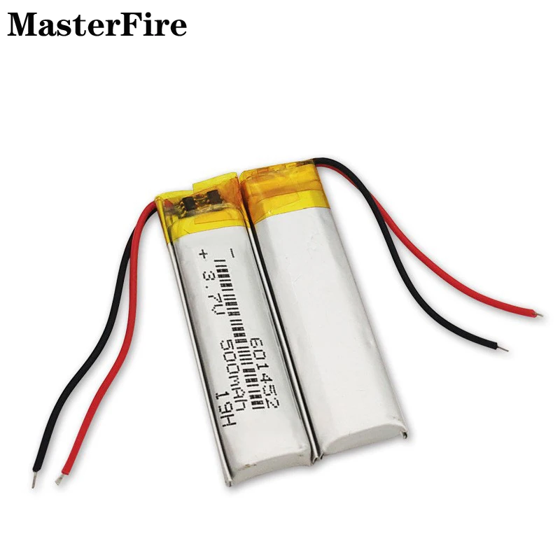 

601452 500mah 3.7V Lithium Polymer Battery For Laser Pointer Smart Watch Reading Pen E-Book Rechargeable Li-polymer Batteries