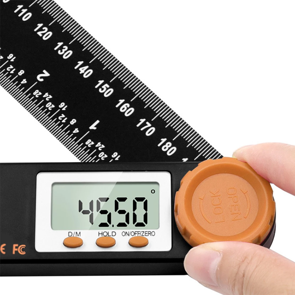4-in-1 Digital Angle Finder Multifunctional Measurement Tool With Level For Woodworking Tools Accessories