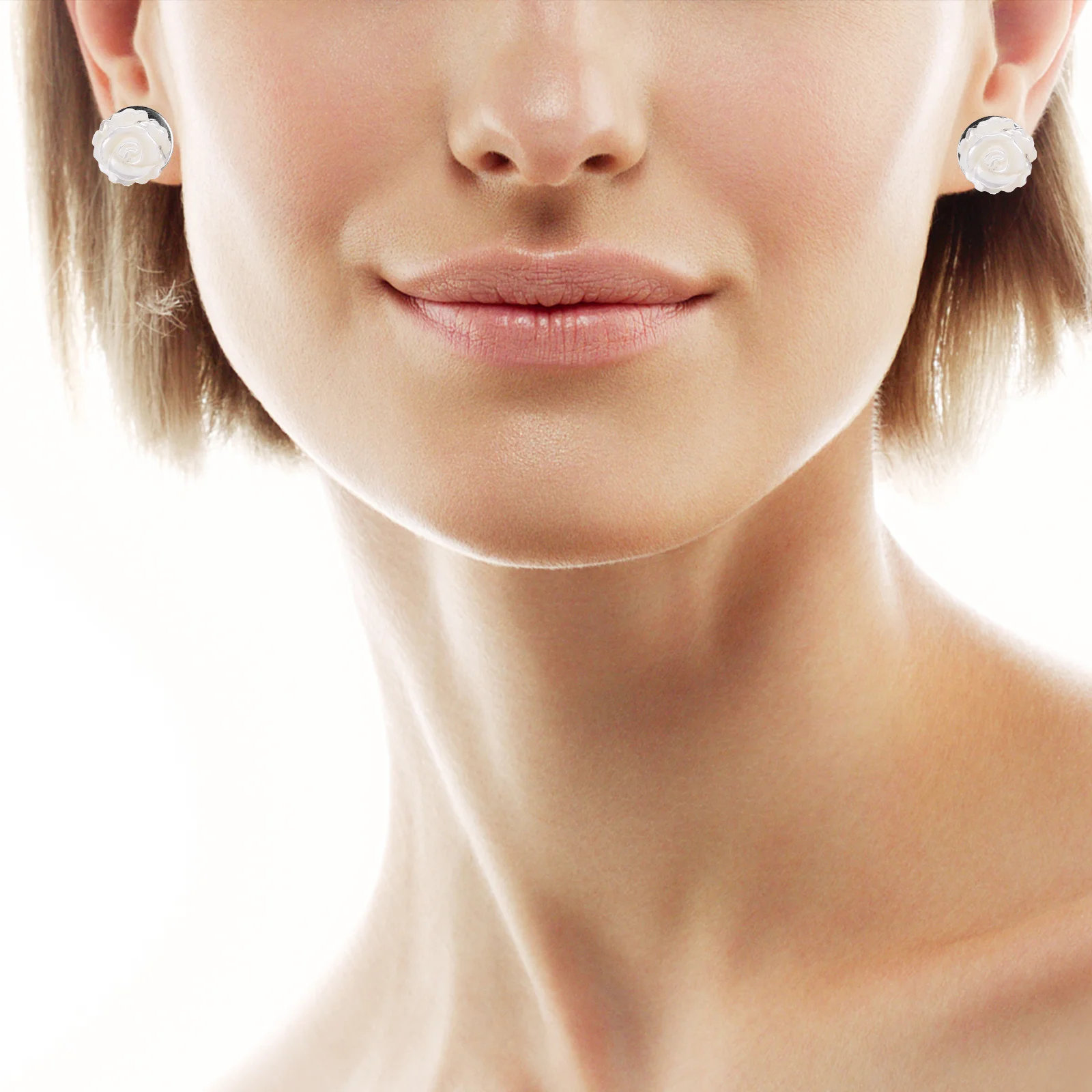 1 صندوق فارغ المشاركات وسادة مسطحة لتقوم بها بنفسك القرط صنع قاعدة للمجوهرات الحرف لوازم الأذن الحافة إعدادات القرط المعدني الفراغات