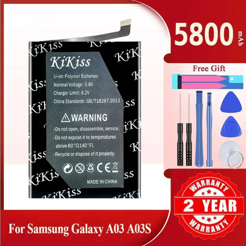

Аккумулятор Kikiss HQ-50SD(A03S) 5800 мАч для Samsung Galaxy A03 A03S