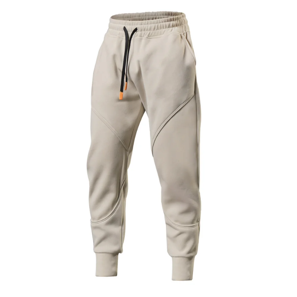 

Spring and Autumn Sports Sweatpants, Loose Splicing Jogger Pants,Fitness Running Training Practice Pants
