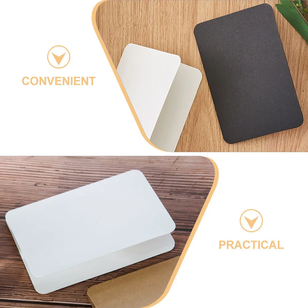 

30Pcs Blank DIY Greeting Cards Folding Paper Holiday Festival Blessing Message Gift Cards Blank Blessing Card Greeting Card