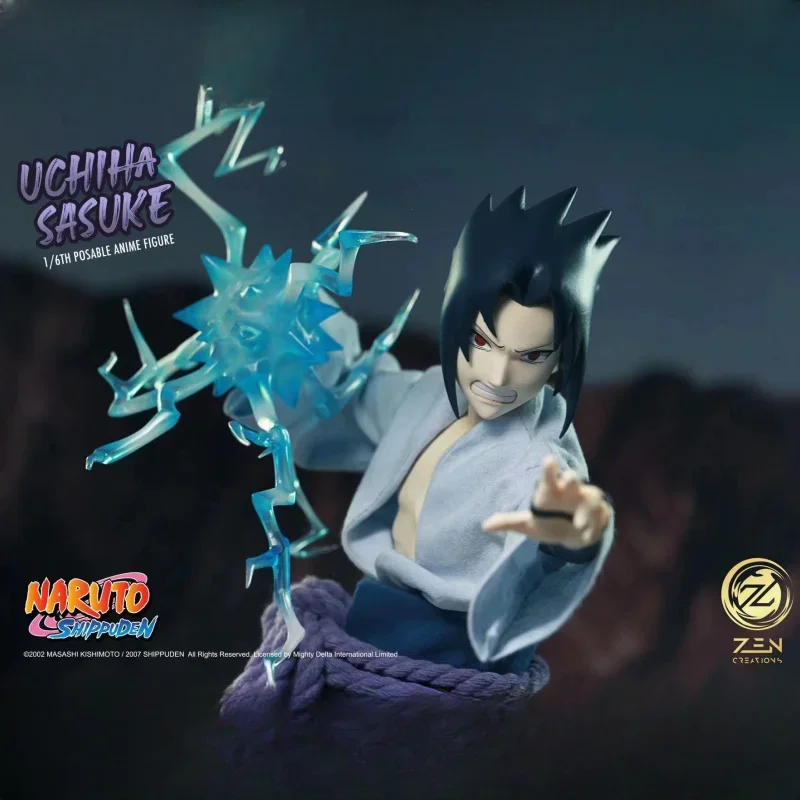 

100% Original Zen Creations Naruto Shippuden Uchiha Sasuke 1/6th In Stock Anime Action Collection Figures Model Toys