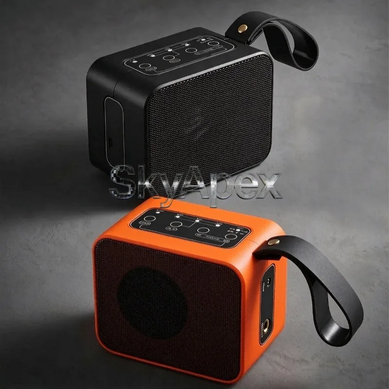 Portable Mini Guitar Speaker Outdoor Rhythm Beat Trainer Percussion Maker for Electric Guitar Practice Creation Equipment