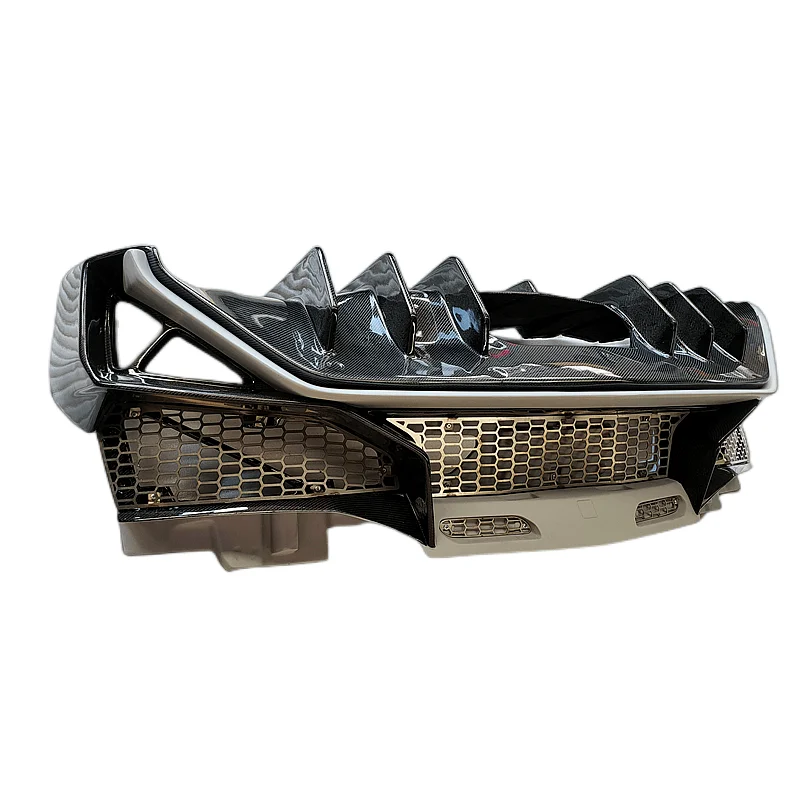

Dry Carbon Fiber Rear Bumper Rear Diffuser Body Kit for Lamborghini Aventador LP700 LP720 Upgrade LP750SV Style