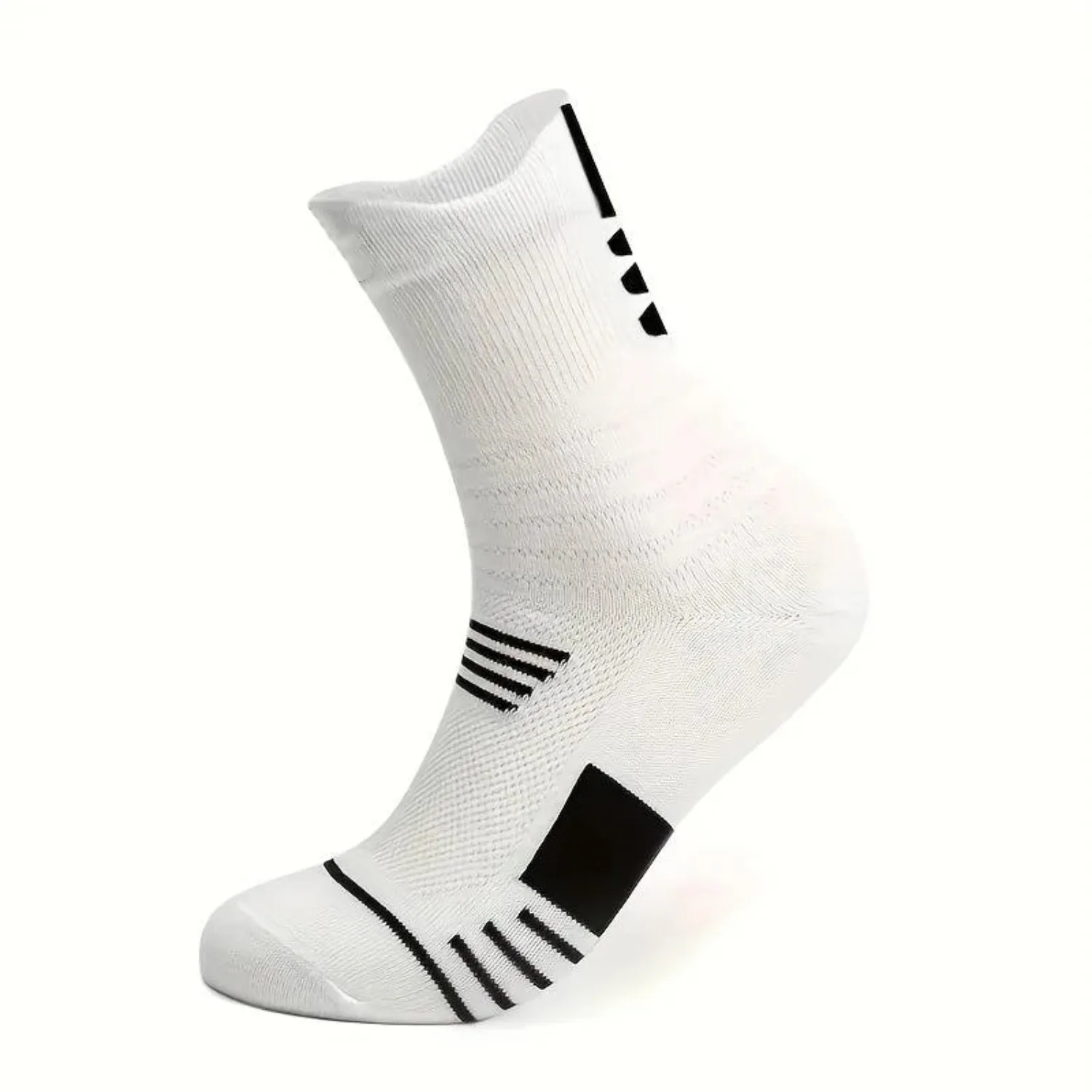 3 Paar Herren-Komfortsocken mit Polsterung für Sport und Outdoor-Aktivitäten – Detail 3