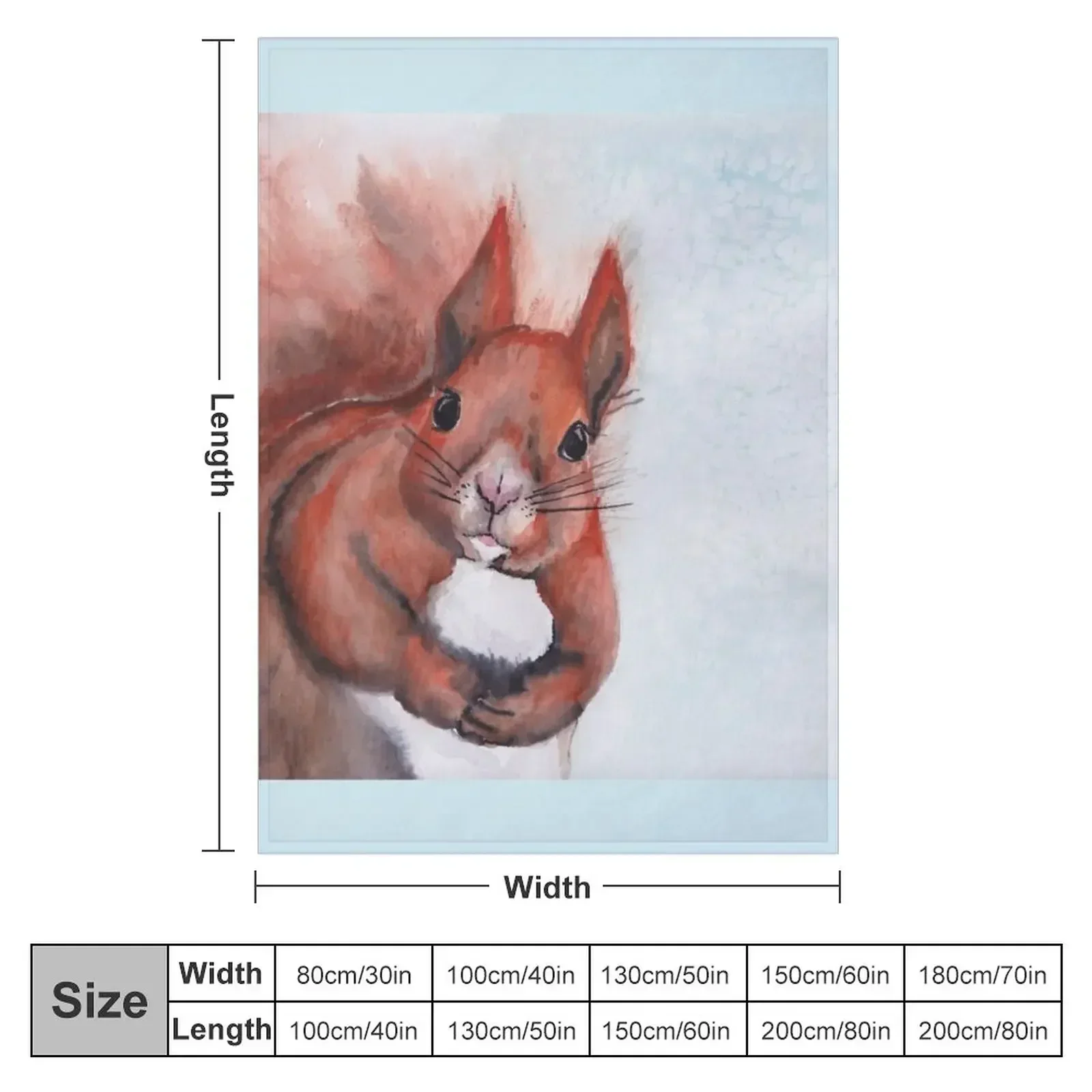 New Squirrel I Throw Blanket Picnic For Sofa Thin Sleeping Bag heavy to sleep Bed covers decorative Blankets