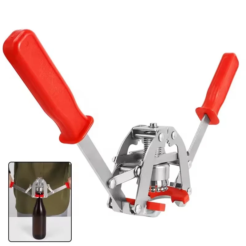 Promotion! Manual Bottle Capper Tool Crown Capper Bottle Sealer For Home Brewing Beer Bottle Caps