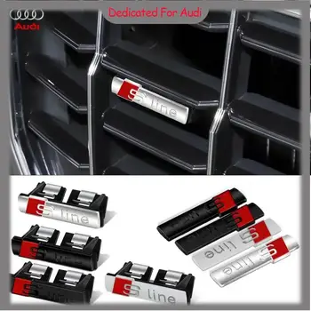 2個3D金屬Sline標誌S LINE標誌汽車擋泥板徽章貼紙,適用於奧迪A1 A2 A3 A4 A5 A6 A7 Q2 Q3 Q5 Q7 SQ5 RS5 TT配件 10 最佳銷售 奧迪S-Line貼紙 - №4