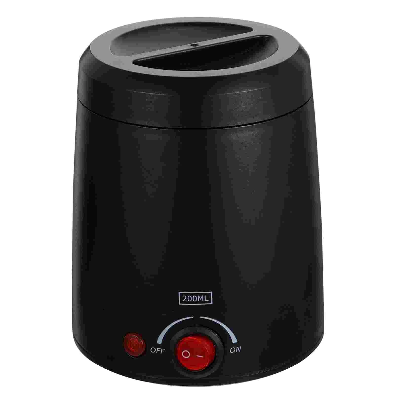 

Hot Wax Machine and Beads Heater Electric Warmer Set Black Abs Multi-Purpose Miss