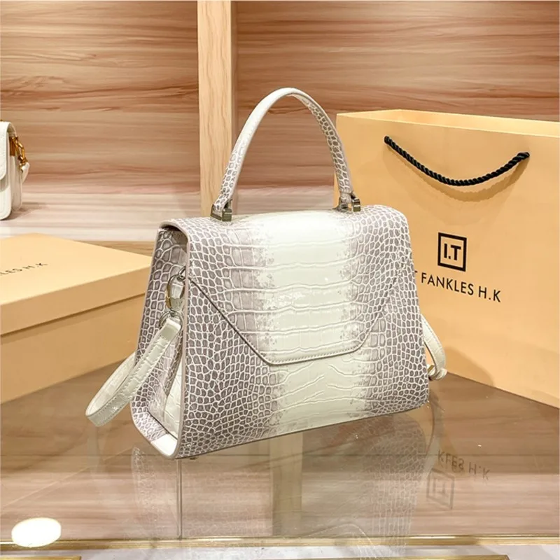 Light Luxury Brand Women's Handbag 2025 New Design, High-End Texture Retro Spring and Summer Single Shoulder Crossbody Versatile