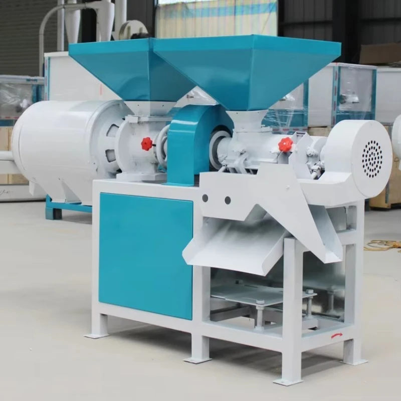 2026 Multifunctional Small Scale Corn Starch Processing Machine Maize Flour Mill Machine Corn Peeling and Grits Making Machine