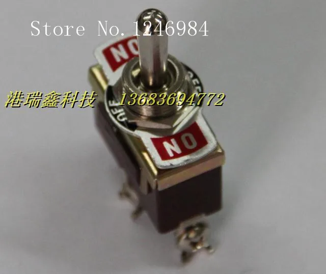 [SA]Single tripod third gear reset large single toggle switch toggle switches 704-2A Dailywell Deli Wei M12--20pcs/lot