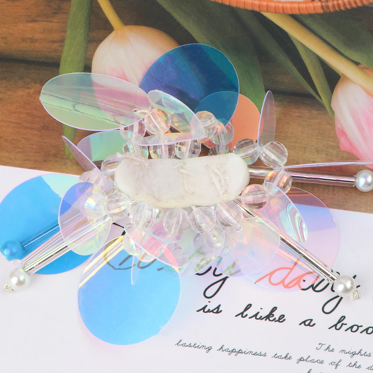 

Shoe Flower Jewelry Sandal Decoration Delicate Clips Manual Sock Accessories Sequins Socks for Women Artificial Pearl