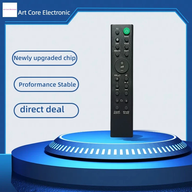 New Remote Control fit for Sony HT-MT300 HT-MT301 HT-MT300/B HT-MT300/W HTMT300 HTMT301 RMT-AH301U Sound Bar