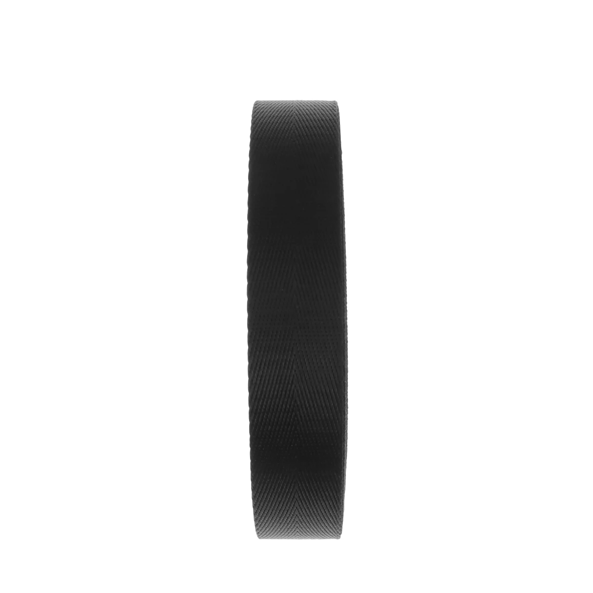 

Herringbone Webbing Ribbon Black Solid Fabric Straps Elastic for Bag Sewing Bracelets Clothes DIY Crafts Projects