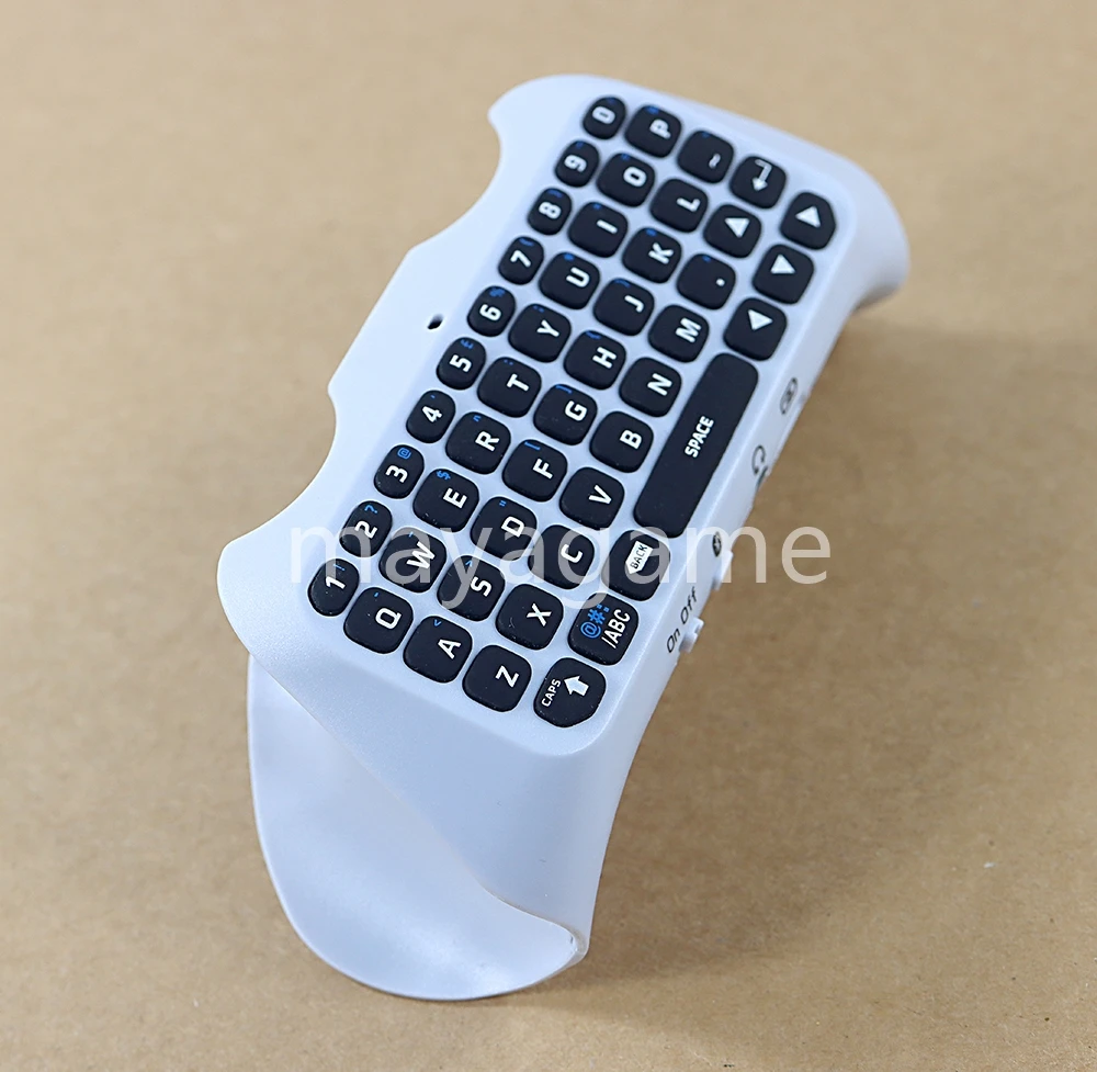 1pc Wireless Keyboard for PS5 Controller Handle Bluetooth External Keyboard for Playstation5 ChatPad