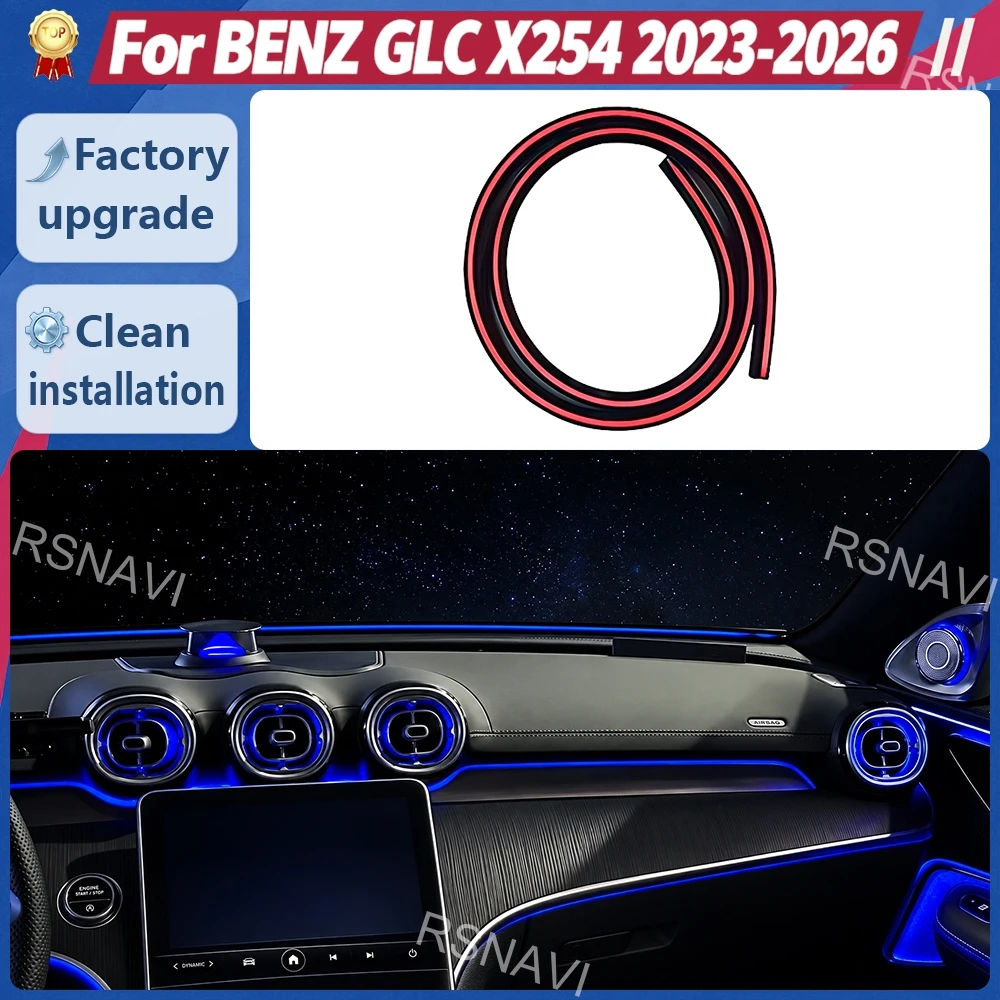 Vehicle Interior Surround Ambient Light Kit for Mercedes-Benz GLC X254 2023-2026 Cabin Accent Illumination for Car Customization