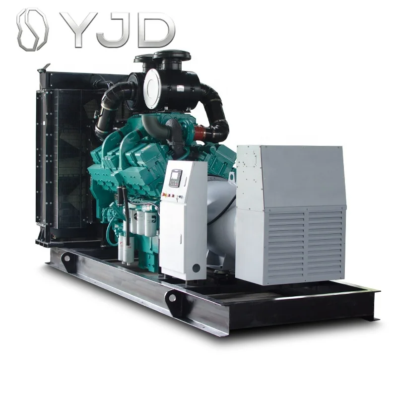 800KW diesel Generator With KTA38-G2A Engine Open Type or Silent Type 1000kva