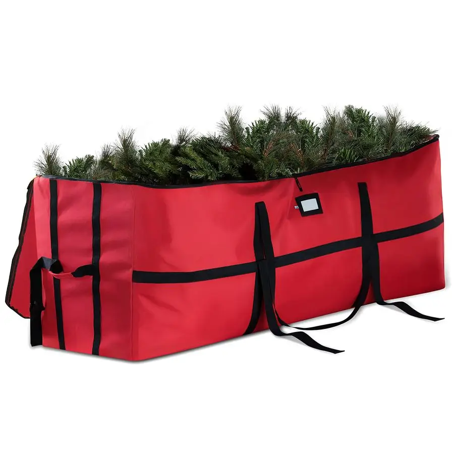 

Wide Christmas Tree Storage Bag Maximum Accessibility Fits 9 Ft Trees 600D Oxford Fabric Christmas Tree Bag For Storage Box For