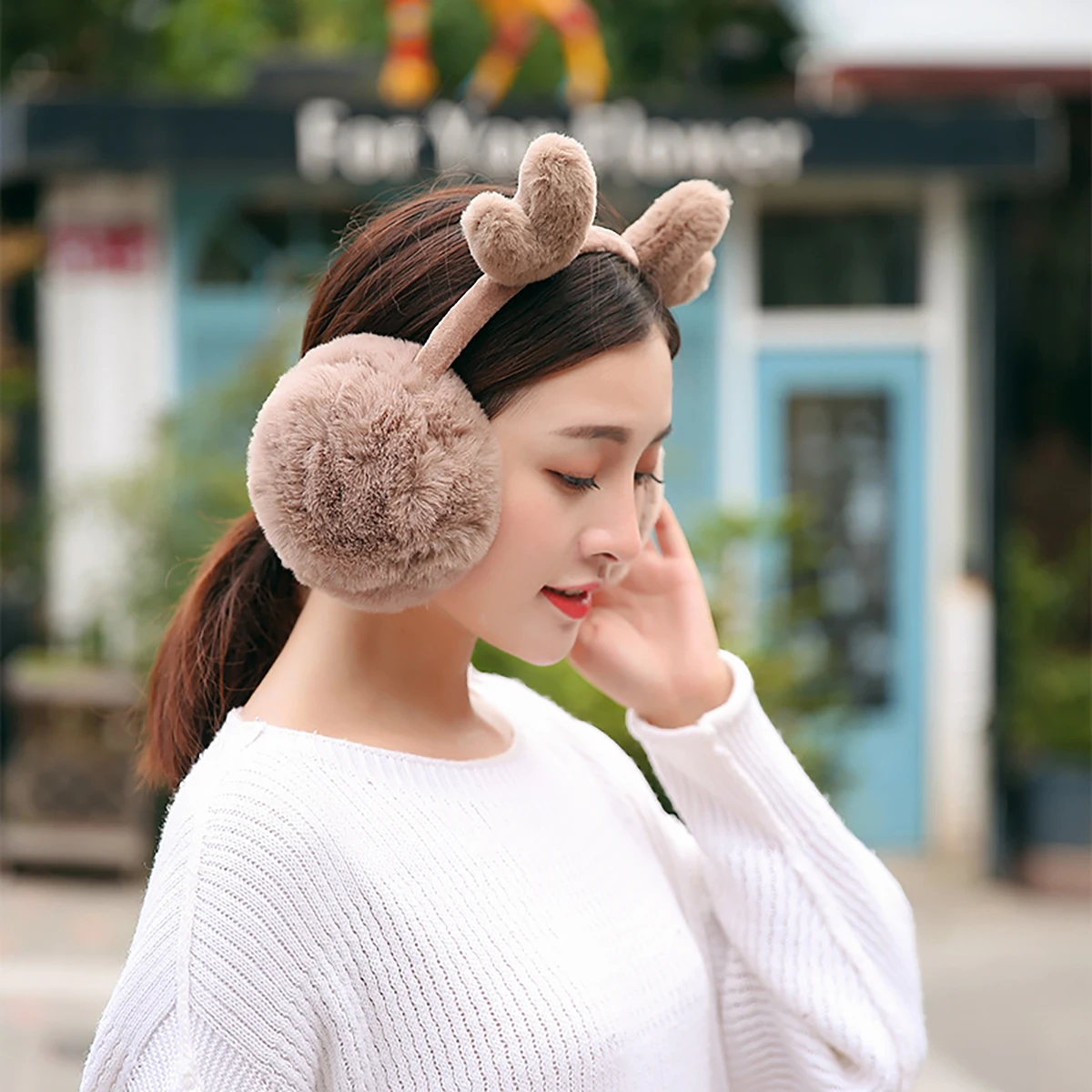 

Winter Earmuffs Design Warm Warmers For Women Girls Ear Earmuffs For Women Covers Cold Winter Ear Cover Weather