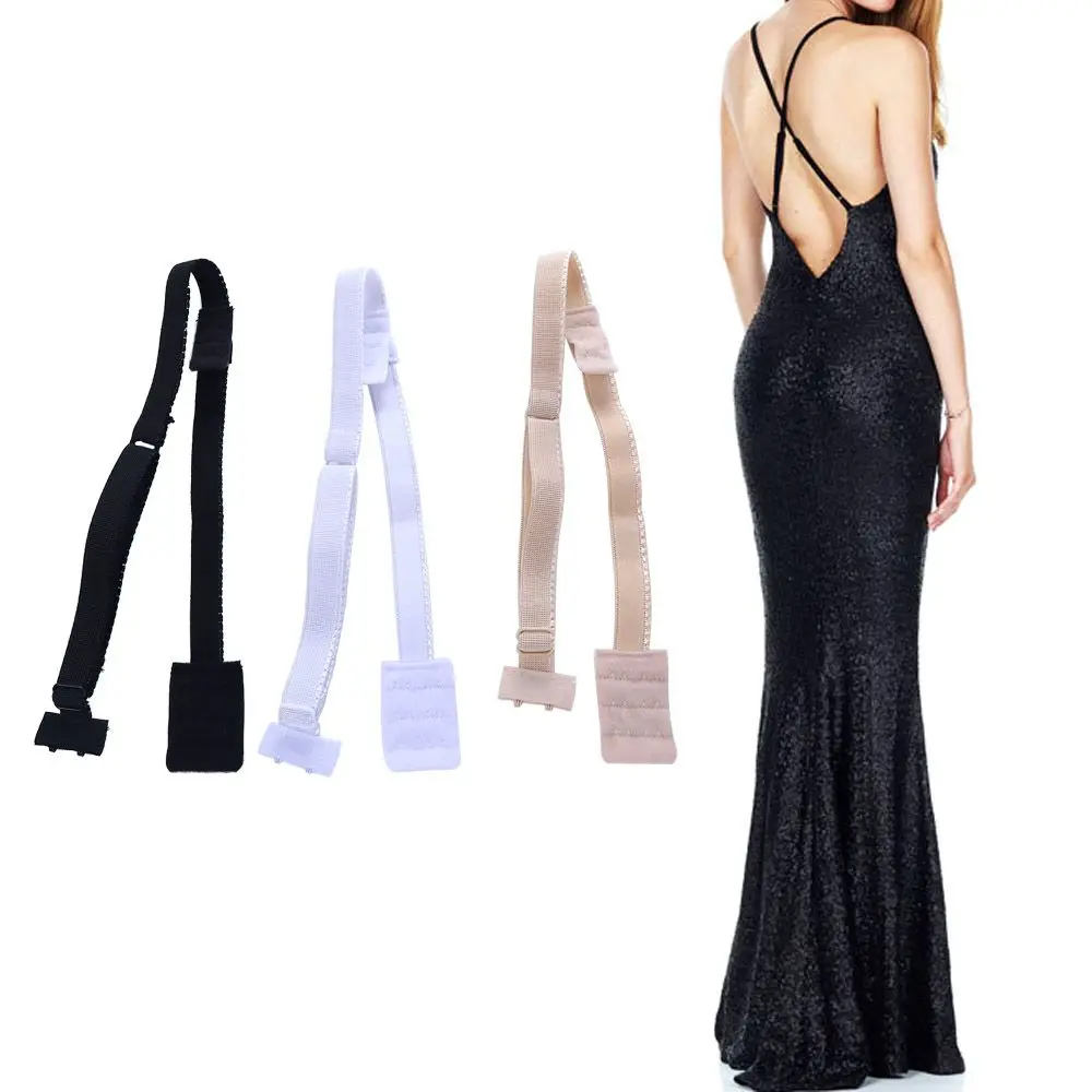 Extender Hook Open Back Low Back Dresses Bra Extension Belt Bra Strap Adapter Bra Cross Belt Underwear Conversion Belt