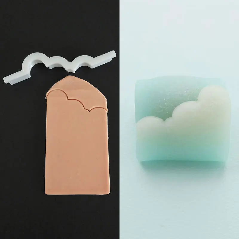 Beere Wagashi Welle Wolkenschneider Weiche Keramik Polymer Clay Schneider Form Wolke Form Schneiden DIY Ohrringe Schmuck Prägewerkzeug