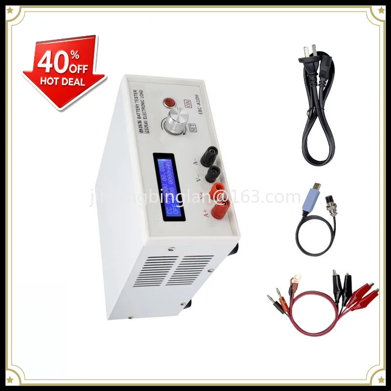EBC-A10H Battery Capacity Tester Electronic Load Power Supply Test 5A Charge 10A Accessories Accessories