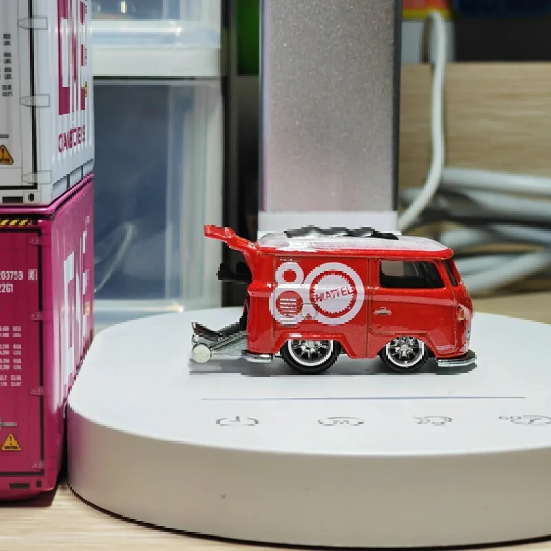 Genuíno Hot Wheels Premium KOOL KOMBI Pop Culture 80o Aniversário Limitado Metal Colecionável 1/64 Diecast Car Model Vehicle Toys