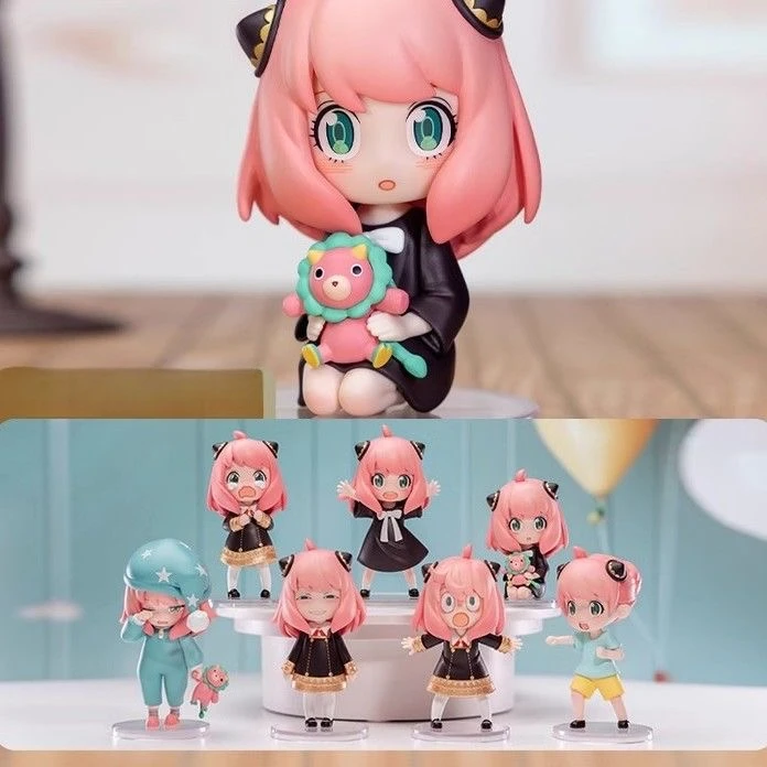 

Reissue Spy X Family Anya Series Blind Box Toys Cute Figures Doll Mystery Box Model Surprise Bag For Girls Birthday Gift