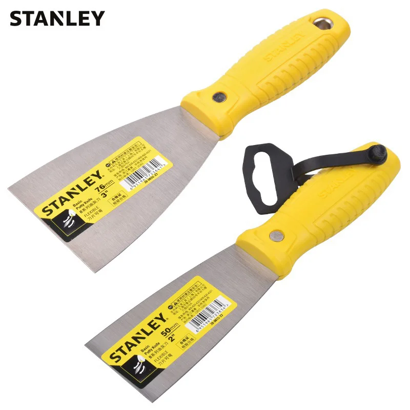 Stanley 1 Piece putty knife tool plaster drywall cutting tools drywall repair spatula wallpaper removal and plaster scraping